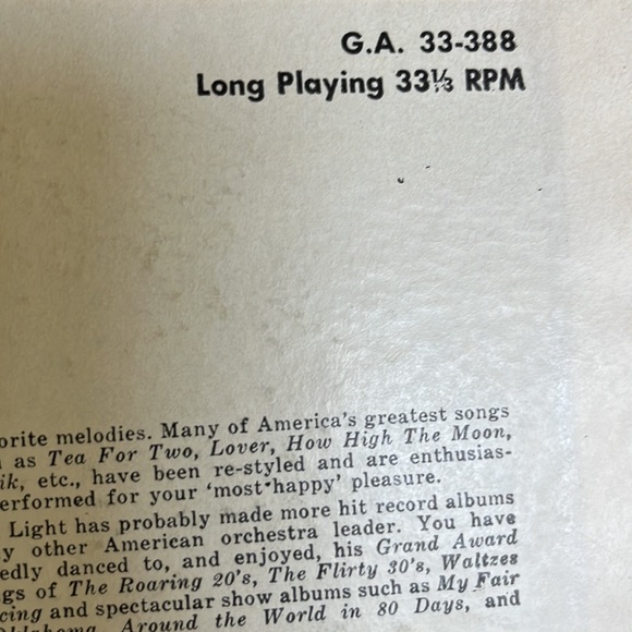 Vintage LP album I want to be Happy Cha Chas Enoch Light and the Light Brigade - Picture 8 of 16